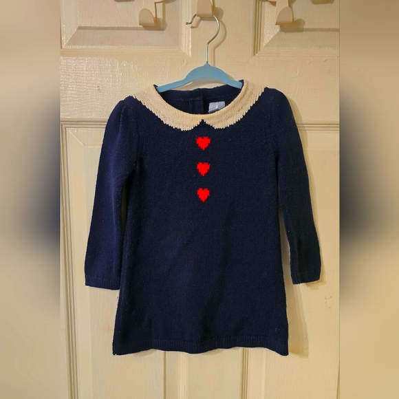 Baby Gap Navy Sweater Dress Size 12-18M. - Picture 1 of 3